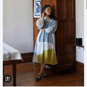 World Of Crow Erica Kim Pathwork Dress L